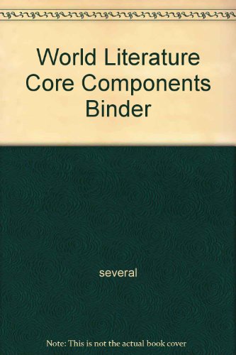 Book World Literature Core Components Binder free