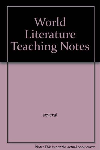 Book Teaching Notes : World Literature free