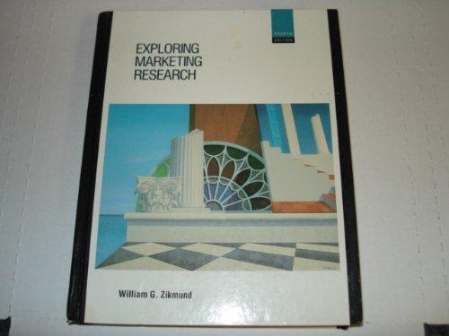 Book Exploring Marketing Research free