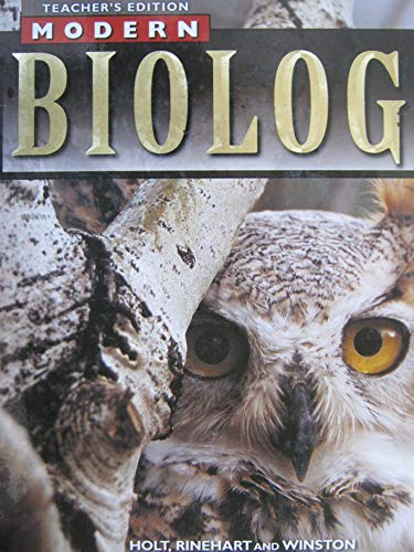 Book Modern Biology, Teacher's Edition free