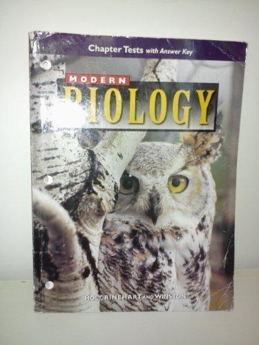 Book Modern Biology (Chapter Test with Answer Keys) free