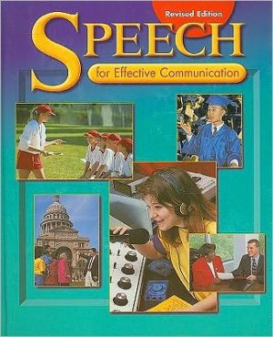 Book Holt Speech for Effective Communication: Student Edition 1999 free