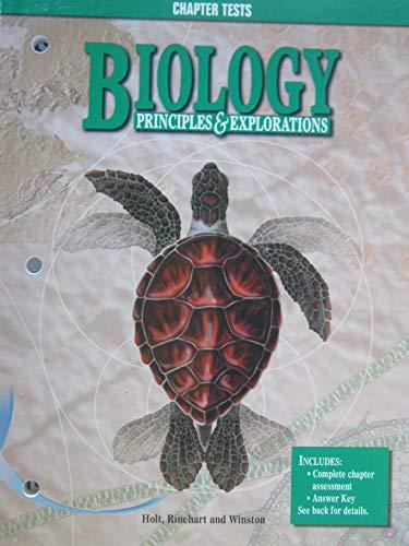 Book Biology Principles & Explorations Chapter Tests free