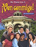 Book Holt Ven Conmigo: Student Edition Level 3 2000 free