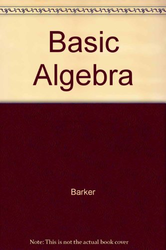 Book Basic Algebra free