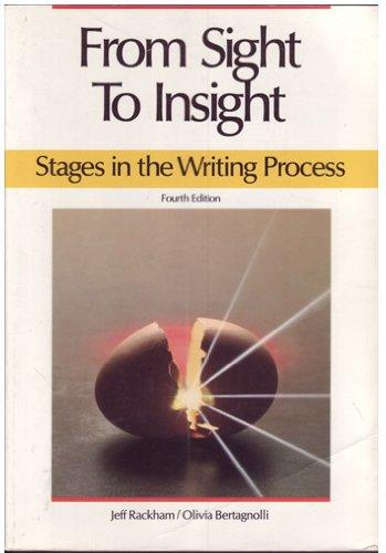 Book From Sight To Insight: Stages In The Writing Process free