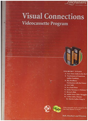 Book Visual Connections Videocassette Program Elements of Literature Second Course free