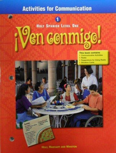 Book Act For Comm Ven Conmigo! Lv 1 2000 (spanish Edition) free