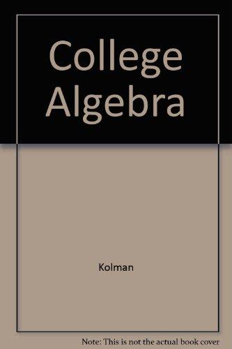 Book College Algebra free