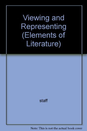 Book Viewing And Representing (elements Of Literature) free