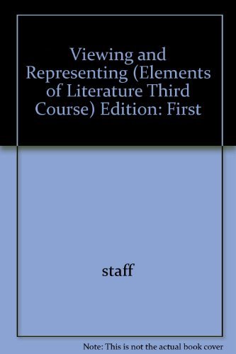 Book Viewing and Representing (Elements of Literature Third Course) free