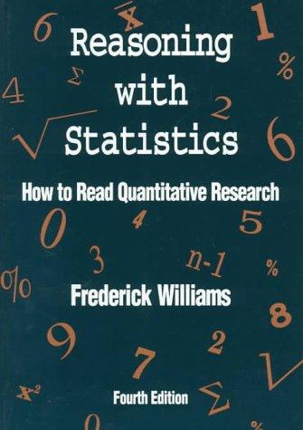 Book Reasoning With Statistics: How to Read Quantitative Research free