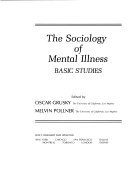 Book The Sociology of Mental Illness: Basic Studies free