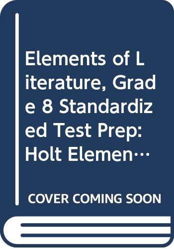 Book Holt Elements of Literature: Standardized Test Prep Grade 8 (Elemts of Literature 2000) free