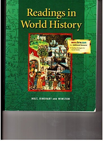 Book Holt World History: The Human Journey: Readings in World History Full Survey free