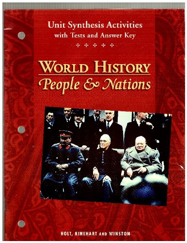 Book Unit Synthesis Act W/ansky Wh: P&n 2000 free