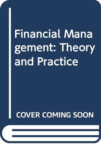 Book Financial Management: Theory and Practice free
