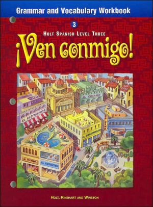 Book Ven Conmigo Grammar and Vocabulary Workbook, Level 3 free