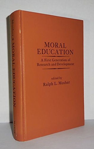 Book Moral education, a first generation of research and development free