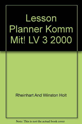Book Komm Mit! Level 3 : Lesson Planner free