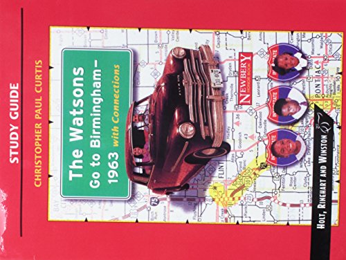 Book The Watsons Go to Birmingham, 1963: Study Guide with Connections free