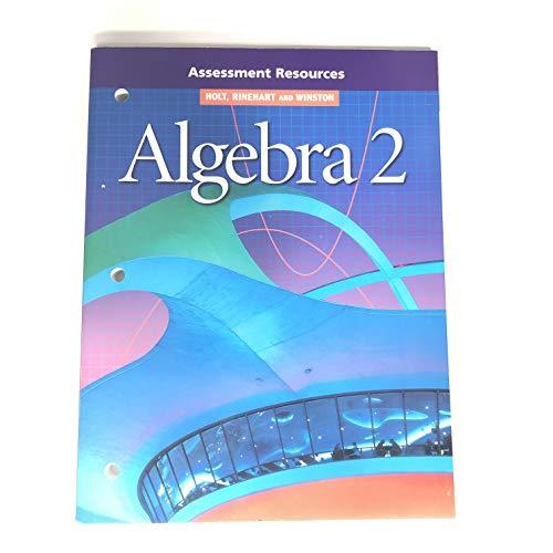 Book Holt Algebra 2: Assessment Resources free