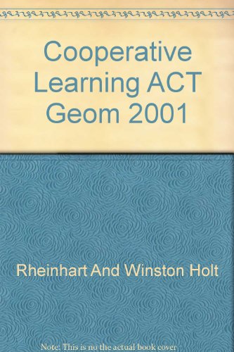 Book Holt Geometry: Cooperative Learning Activities free