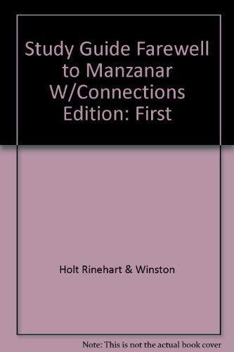 Book Farewell To Manzanar With Connections Study Guide free