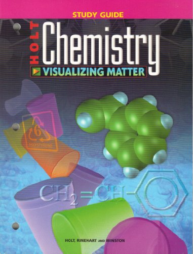 Book Holt Chemistry: Visualizing Matter free