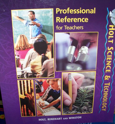Book Holt Science: Professional Reference for Teachers free