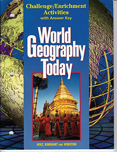 Book World Geography Today: Challenge / Enrichment Activities with Answer Key free