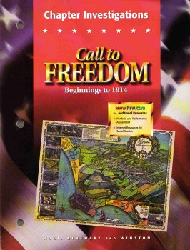 Book Call To Freedom Beginnings To 1914: Chapter Investigations free