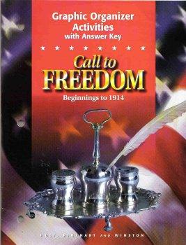 Book Call To Freedom Beginnings To 1914: Graphic Organizer Activities free