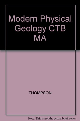 Book Modern Physical Geology Ctb Ma free