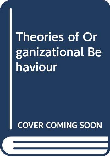Book Theories of organizational behavior free