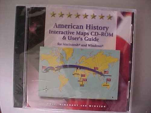 Book American History: Interactive Maps Cd-rom & User's Guide free