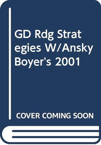 Book Gd Rdg Strategies W/ansky Boyer's 2001 free