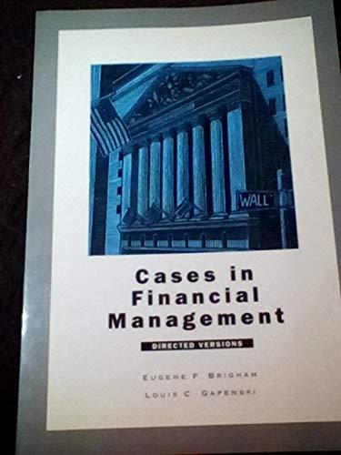 Book Cases in financial management (The Dryden Press series in finance) free