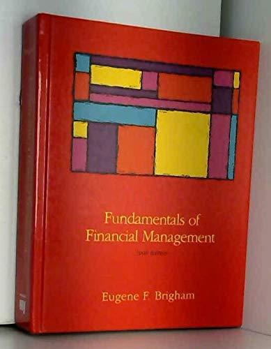 Book Fundamentals of Financial Management free