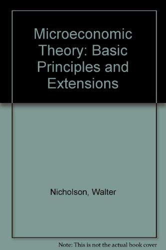 Book Microeconomic Theory: Basic Principles and Extensions free