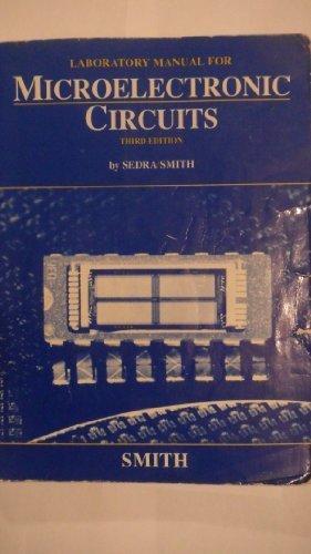 Book Laboratory Manual For Microelectronic Circuits free