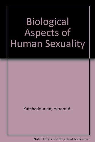 Book Biological Aspects of Human Sexuality free