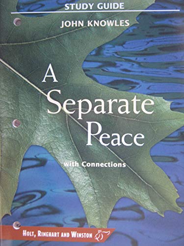 Book Sg a Separate Peace W/Conn free