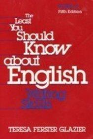 Book The Least You Should Know About English: Writing Skills, Form A free