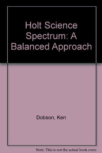 Book Holt Science Spectrum: A Balanced Approach free