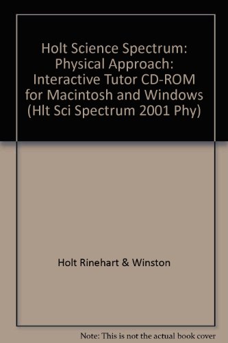 Book Physical Science: Interactive Tutor (Holt) free