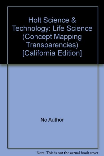Book Holt Science & Technology: Life Science (concept Mapping Transparencies) [california Edition] free