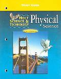 Book Physical Science: California Edition : Study Guide (holt Scienece And Technology) free