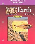 Book Holt Science and Technology Earth Science Directed Reading Worksheets California Edition free