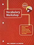 Book Vocabulary Workshop: Second Course, Grade 8 free